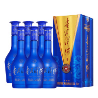 洋河 贵宾 52度 500ml*6 箱装 白酒 口感绵柔 浓香型白酒