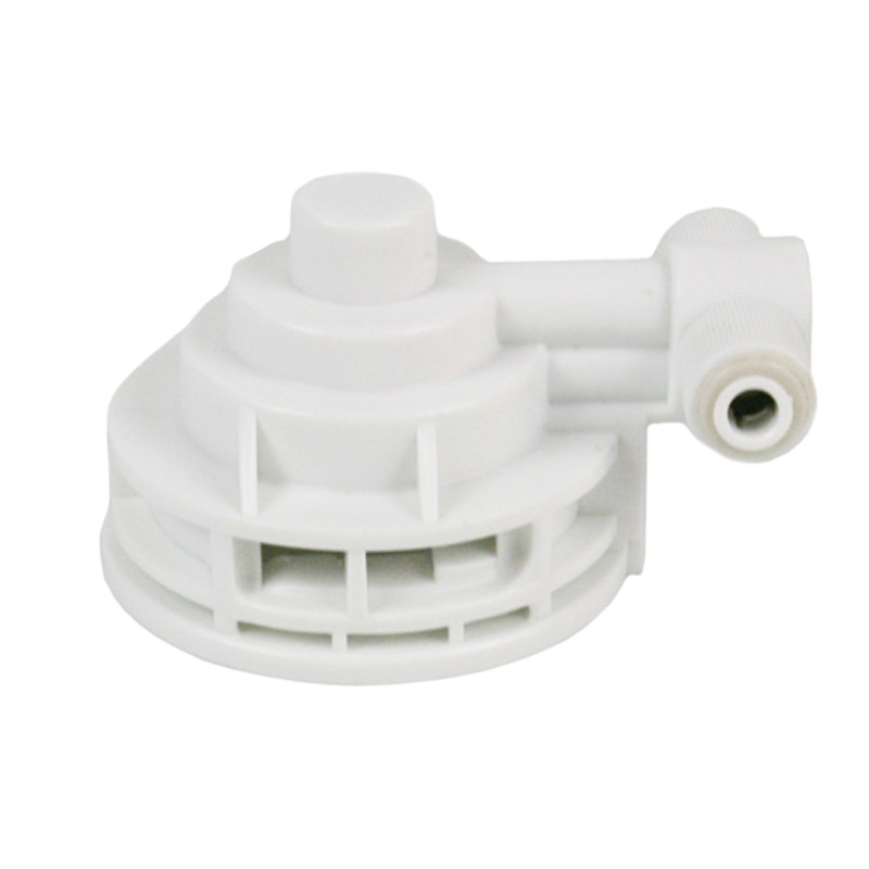 帮客材配 惠而浦净水器R400C86净水机 1/2级滤芯接座 阀头 滤芯连接头 滤芯盖