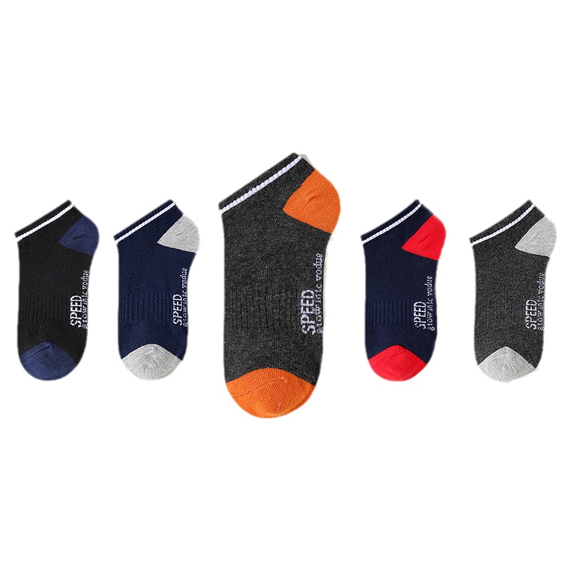 猫人MiiOW袜子男棉质短袜男士透气低帮日系个性潮街头学院棉袜10双装