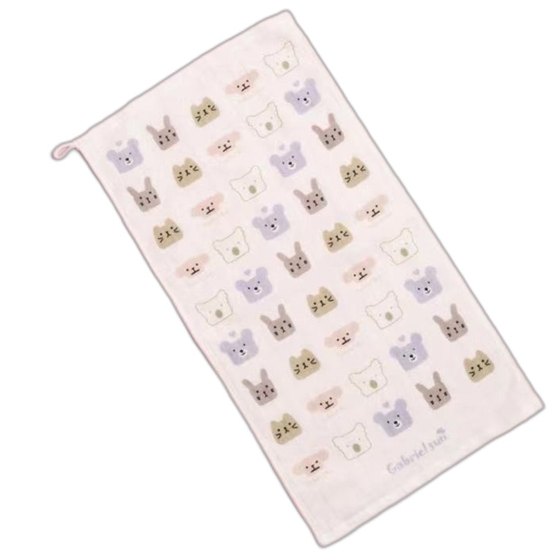 嘟嘟脸 纱 布面 巾 26*50cm /65g