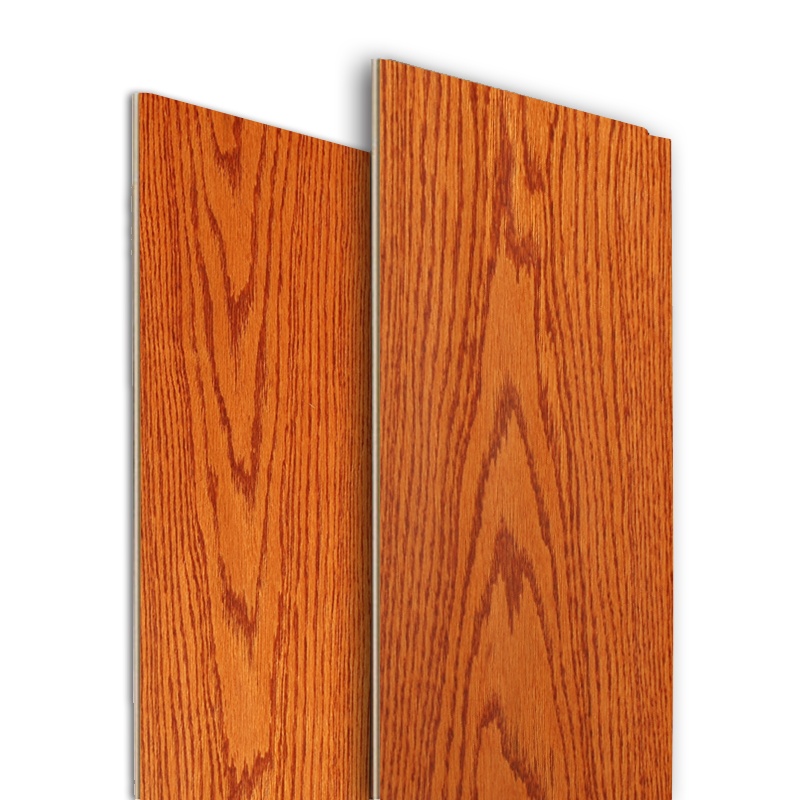 莱诺地板多层实木复合地板美国红橡大板仿古手刨单锁扣免胶坚弗漆E0环保15mm厚适用地暖地热3色