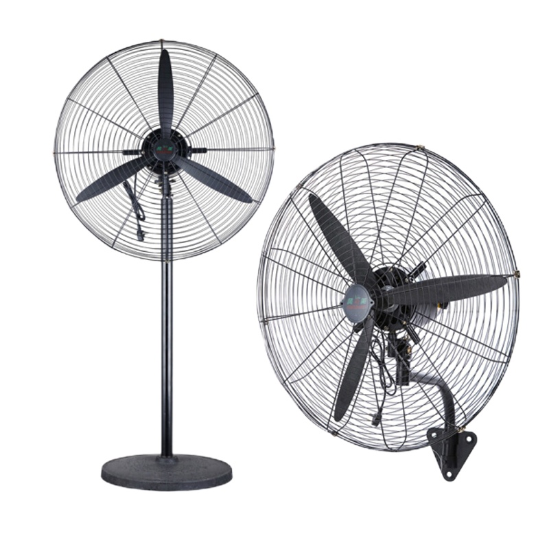 金杞 工业电风扇大功率 纯铜电机 工厂车间强力落地扇 大风量 牛角扇