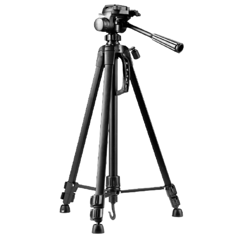 苏宁宜品推荐 伟峰 WT-3520 数码相机/微单反脚架 铝合金轻便三脚架 摄影摄像手机自拍直播户外投影