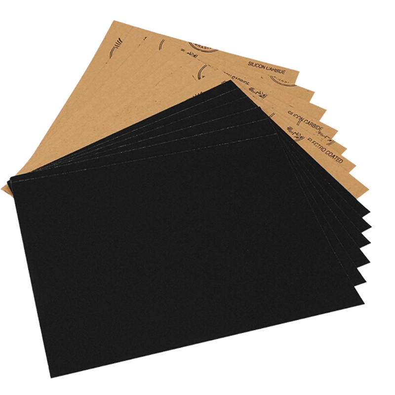 企购优品砂纸 耐水砂纸干磨水磨砂纸打磨砂纸 抛光砂纸 大灯翻新 CW600目