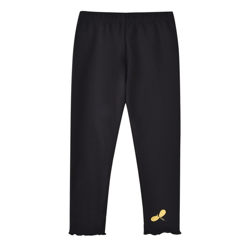 铅笔俱乐部童装2020秋装新女童针织紧身裤儿童打底裤大童长裤弹力