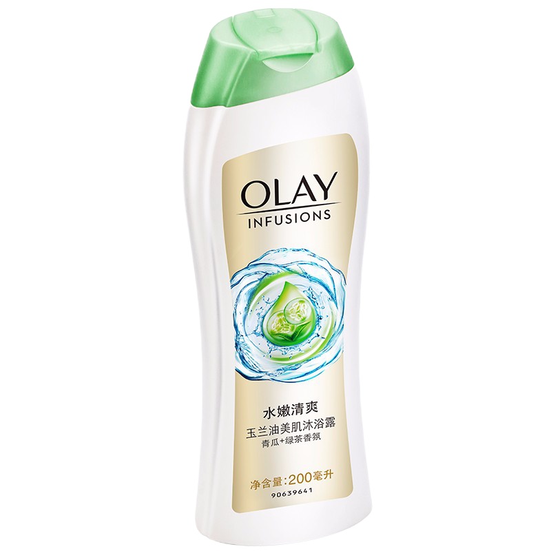 玉兰油OLAY美肌清爽沐浴露-水嫩清爽200毫升(单位:瓶)
