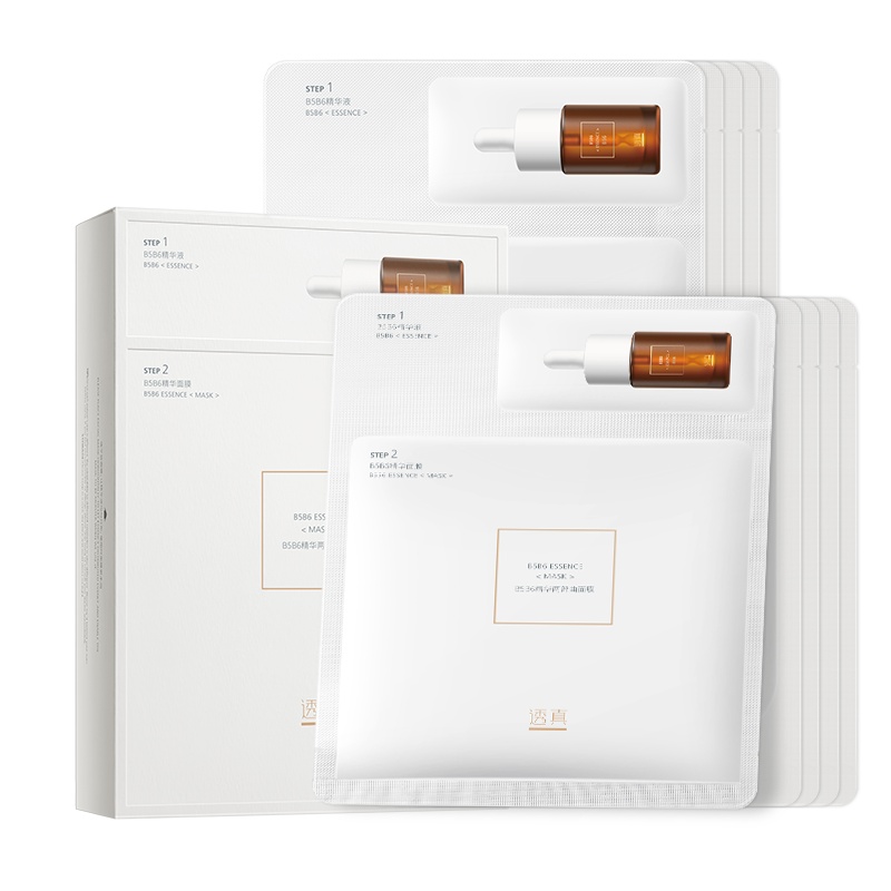 透真B5B6精华两部曲面膜25ML*10片