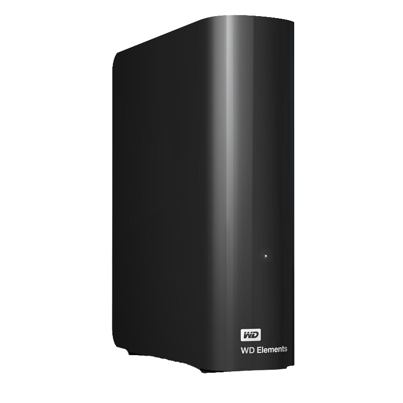 西部数据(WD)USB3.0 Elements 新元素16T桌面移动硬盘 3.5英寸 (WDBWLG0160HBK)