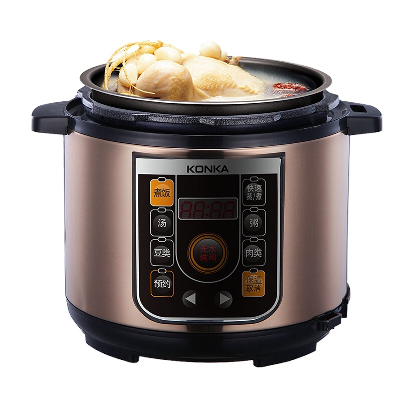 康佳(KONKA)电压力锅锅4L金刚食客KGDN40-95