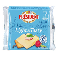 总统淡味加工奶酪片200g