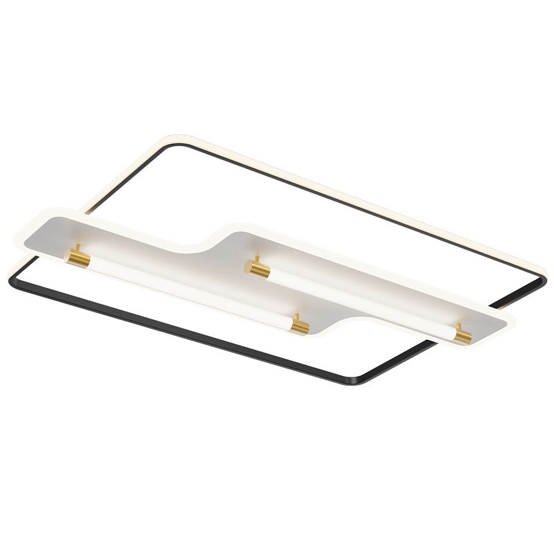 尊阁 简约现代led铝材吸顶灯时尚创新客厅灯温馨浪漫卧室创意书房灯北欧个性新款灯具