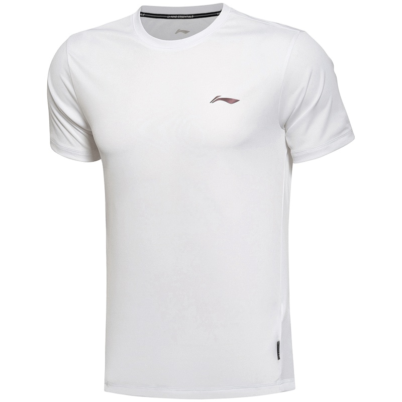 【自营】李宁服装LI-NING男子短袖T恤夏季logo文化休闲运动服装AHSL3-4 S AHSL3-4基础