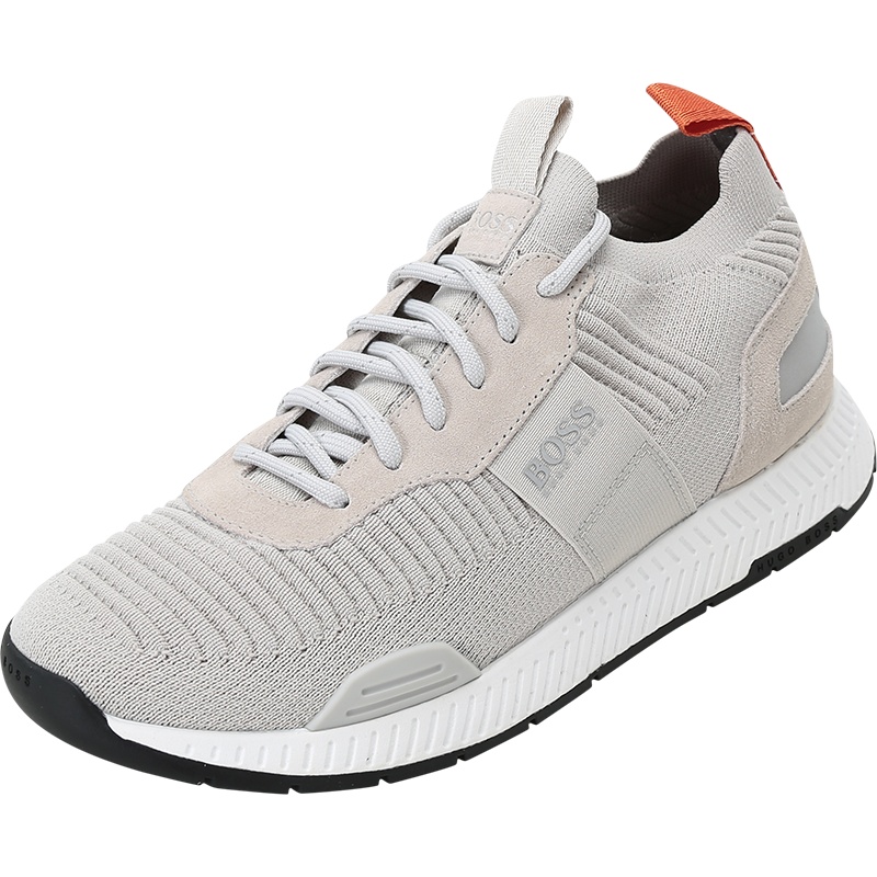 HUGO BOSS 雨果博斯 男士 织物系带休闲运动鞋50452034