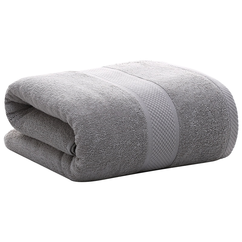 洁丽雅(Grace)毛巾家纺 纯棉素色长绒棉柔软强吸水浴巾