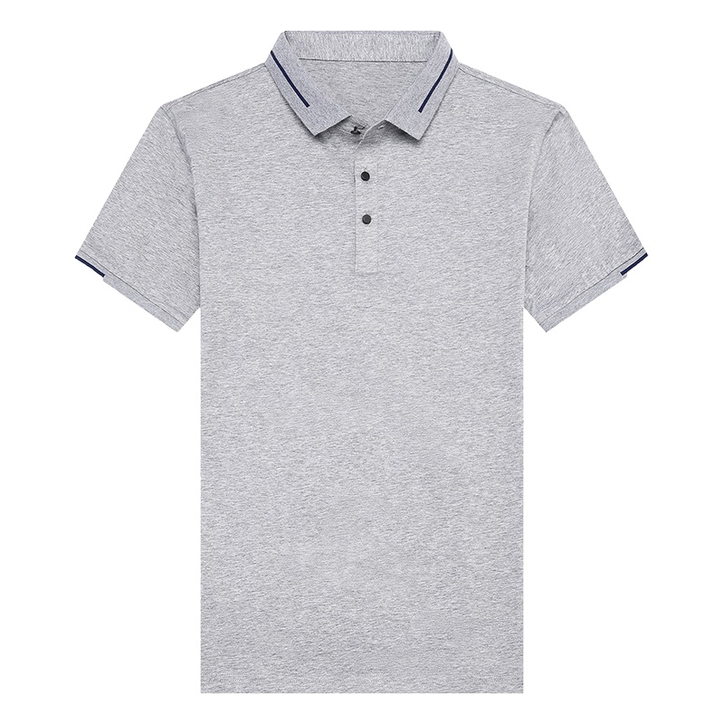 卡帝乐鳄鱼短袖T恤男翻领纯棉Polo衫纯色丝光棉男上衣BAB9040