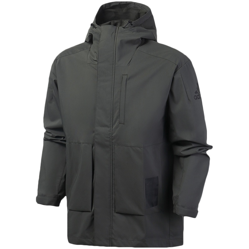阿迪达斯男服外套夹克防风服O1 WB PARK休闲运动服EH3744