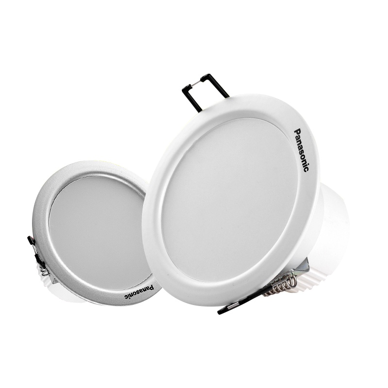 松下(Panasonic)灯具逸放系列led筒灯防雾薄型客厅简约现代3-5W天花灯嵌入式3000-5000K