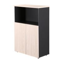 木质文件柜 条柜 职员储物柜 两门文件柜 中柜