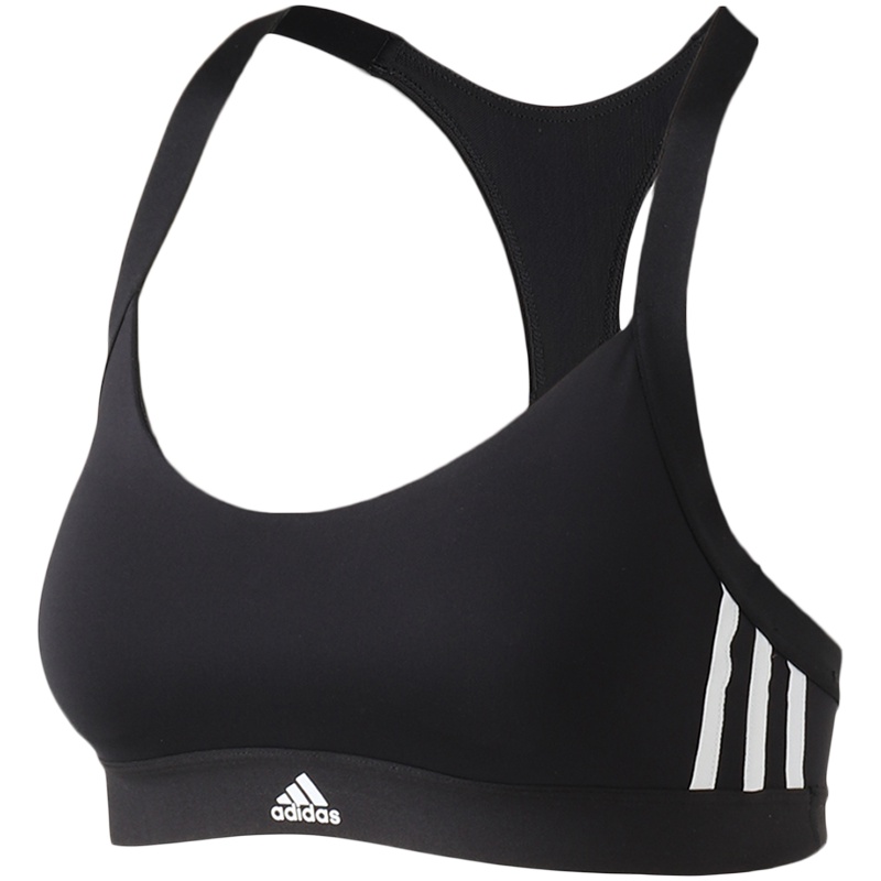 【自营】adidas女服运动胸衣训练健身bar休闲运动服DU1290 L DU1290黑色
