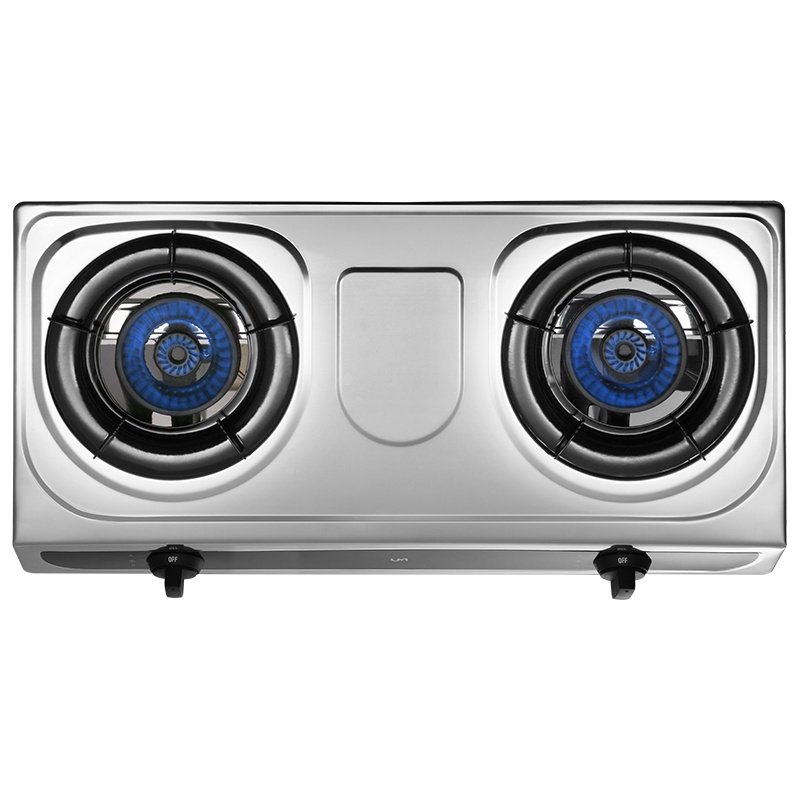 优好HZ603燃气灶天然气灶具煤气灶双灶台式大火力煤气炉灶台家用特价不锈钢(天然气)