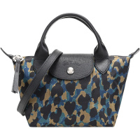 LONGCHAMP 珑骧 女士 LE PLIAGE系列织物短柄手提单肩斜挎包饺子包迷你款 1500 310