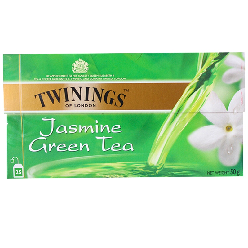 英国川宁(TWININGS) 茉莉花茶25包*2g 波兰进口茶叶袋泡茶包