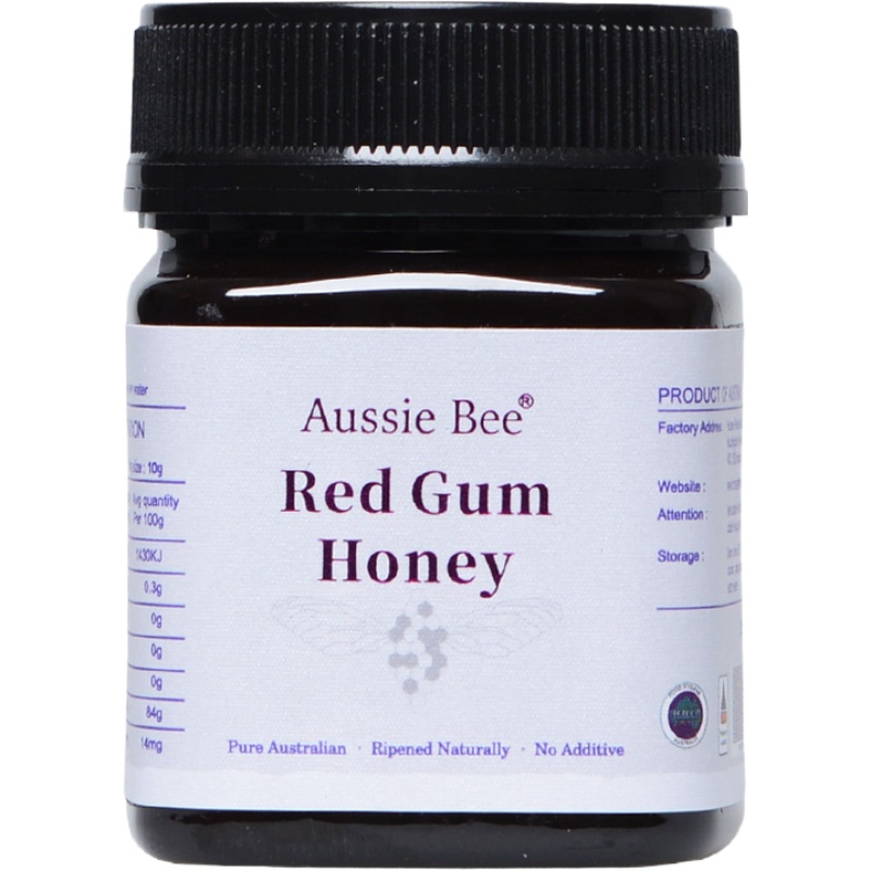 澳美蜜Aussie Bee澳洲红桉蜂蜜250g*2瓶