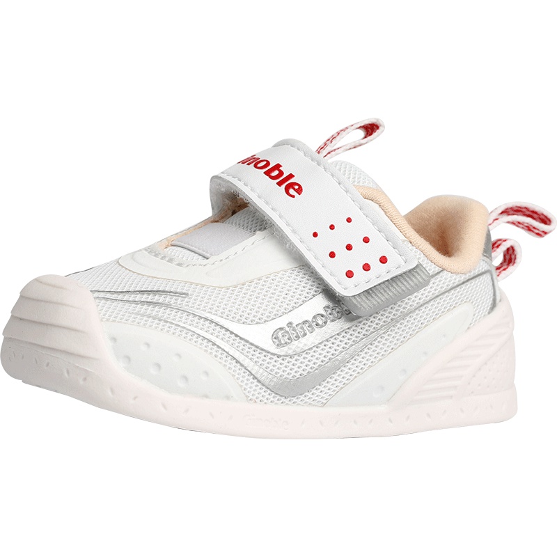 基诺浦关键鞋TXGB1746步前鞋女宝宝机能鞋男童鞋软底学步防滑19秋