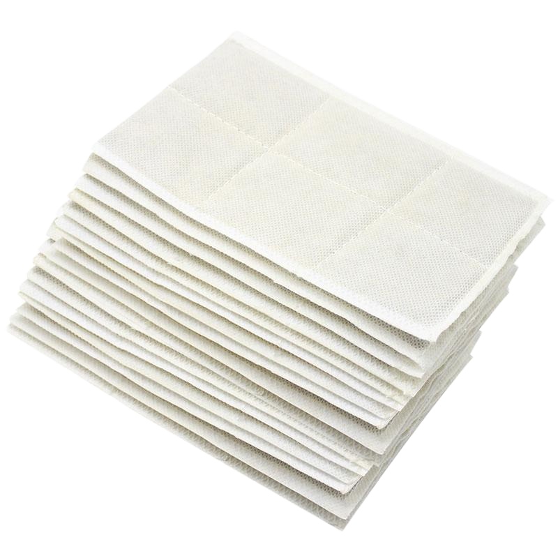 卜吻中医保健 艾叶包艾草包热敷小方包电加热护肩护腰艾绒片艾绒包格家用 五年陈艾绒片 三份90张