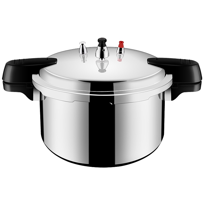 双喜高压锅13.5L 30cm商用大容量燃气电磁炉明火通用加厚防爆大号压力锅 囍 DOUBLE HAPPINSS