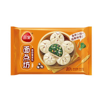 三全 香菇素菜包 360g (10只)速冻面点营养早餐包子