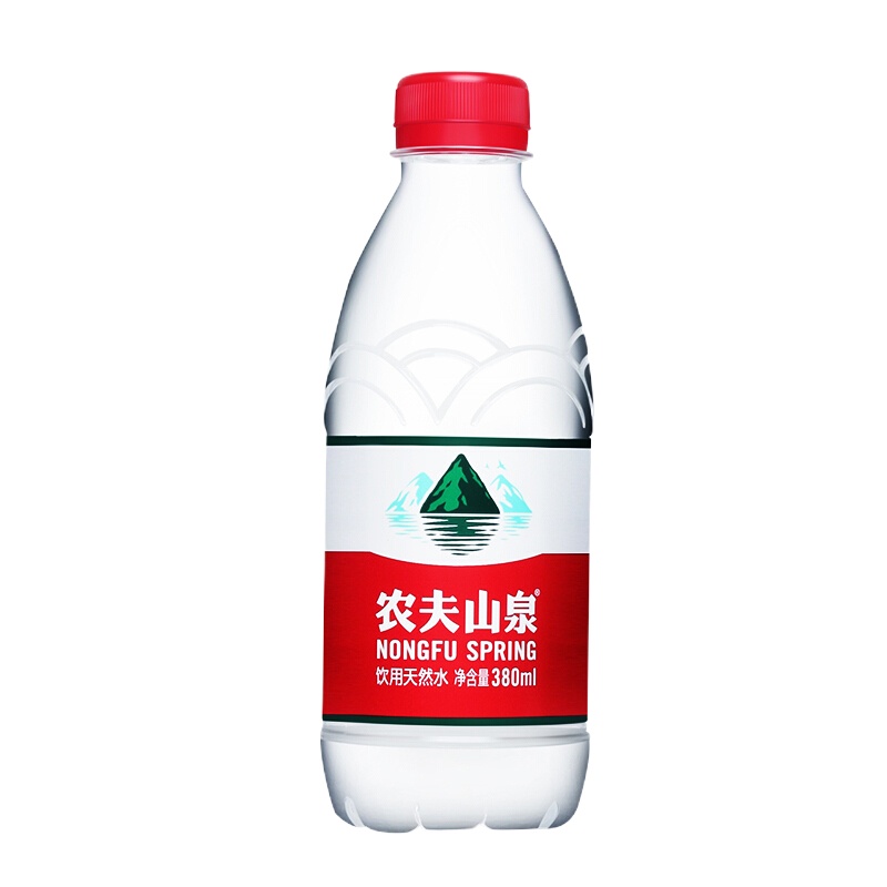 农夫山泉 饮用水 饮用天然水380ml*24瓶