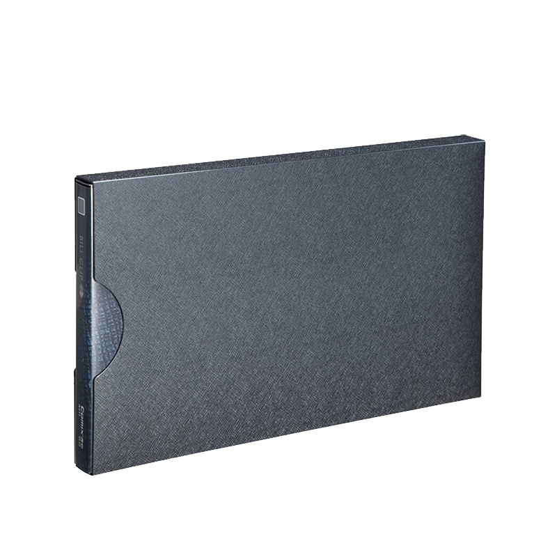 齐心(Comix)A611美石财务专用增值税发票夹5个 票据夹文件收纳盒夹子财务会计凭证单据收据收纳夹 办公用品