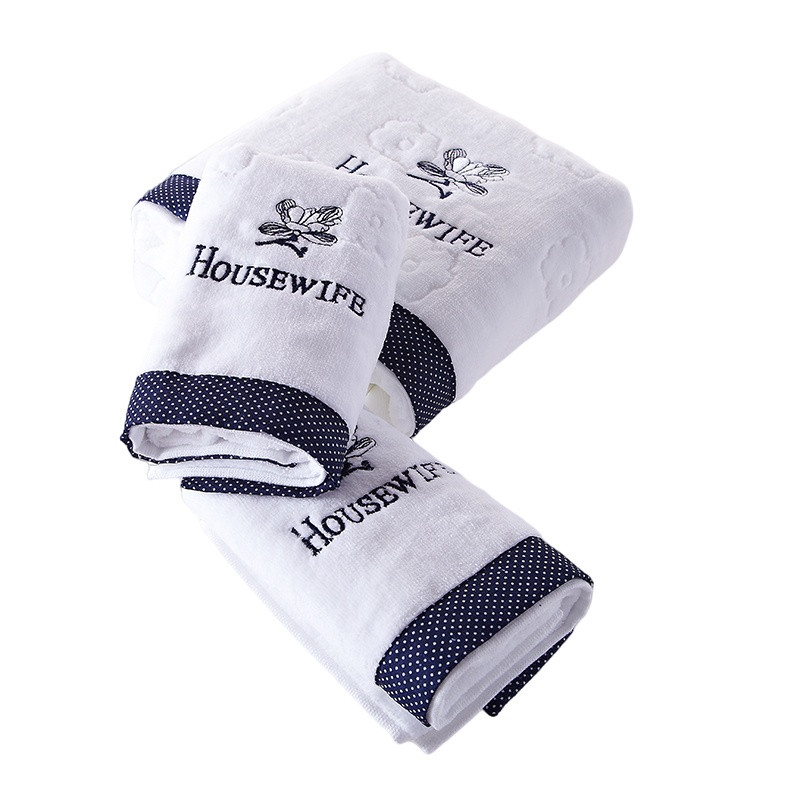 恒源祥 玉兰花浴巾三件套 面 料 棉毛巾33*73cm浴巾70*133cm （单位：件）