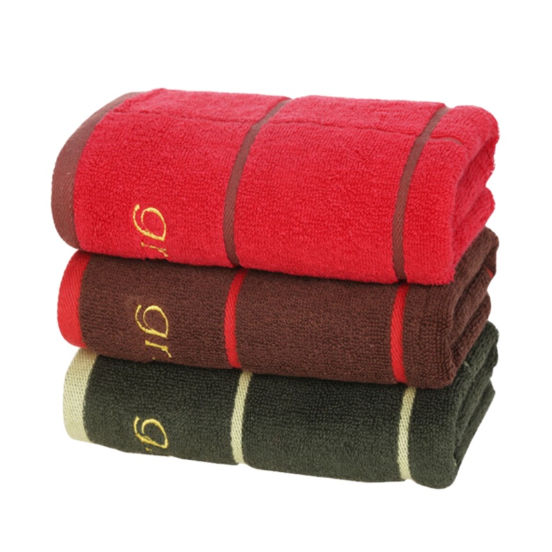 洁丽雅(grace)毛巾6300-1A 纯棉强吸水绣花面巾(单条)74*34cm(单位:件)