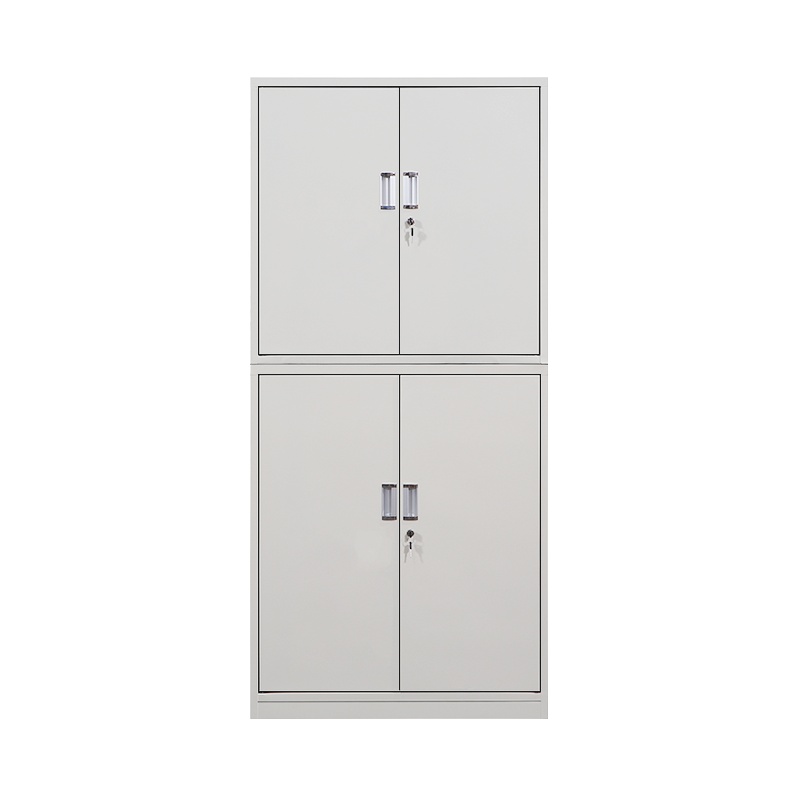 苏美特文件柜办公柜钢制铁皮柜资料柜档案柜储物柜分体双节柜