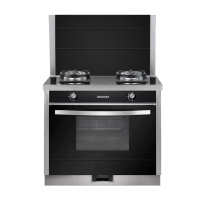 德兆A2B2Z集成灶超大蒸箱油烟机燃气灶双灶蒸汽炉一体灶环保灶 液化气