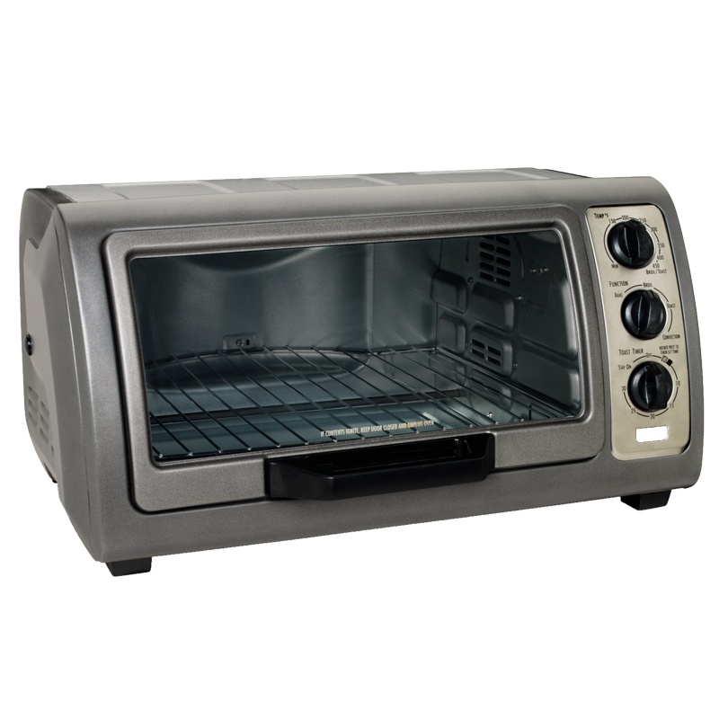 汉美驰(Hamilton Beach)电烤箱 上掀盖16升多功能家用烘焙对流式 31126-CN