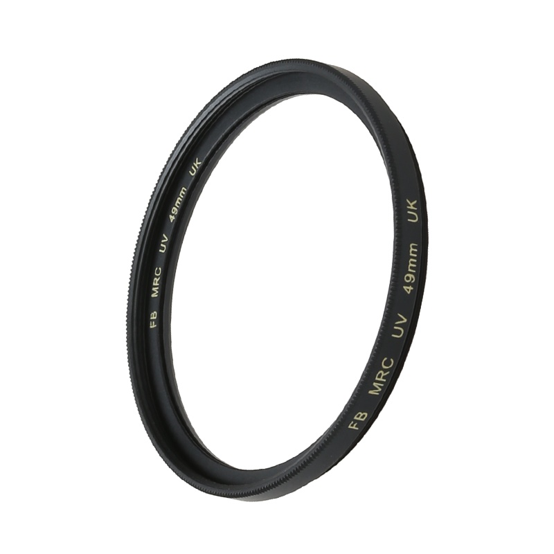 沣标FB 双面宽带多层滤镜(MRC UV) 49mm 数码相机UV镜 超薄 高清 镀膜 极致透光