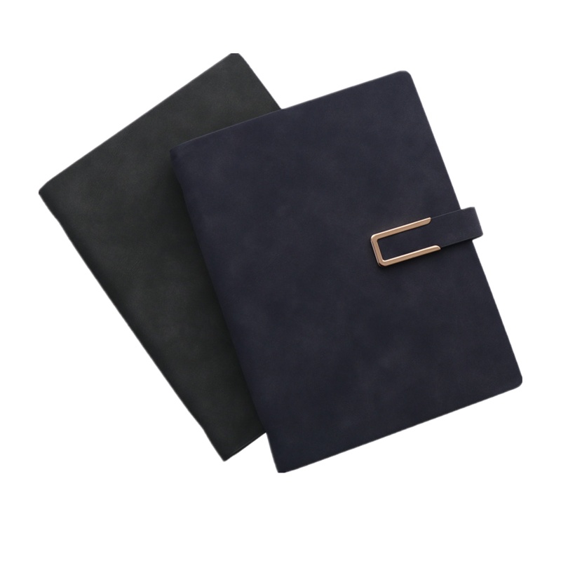 定制羊巴皮U扣笔记本 B5 100起订