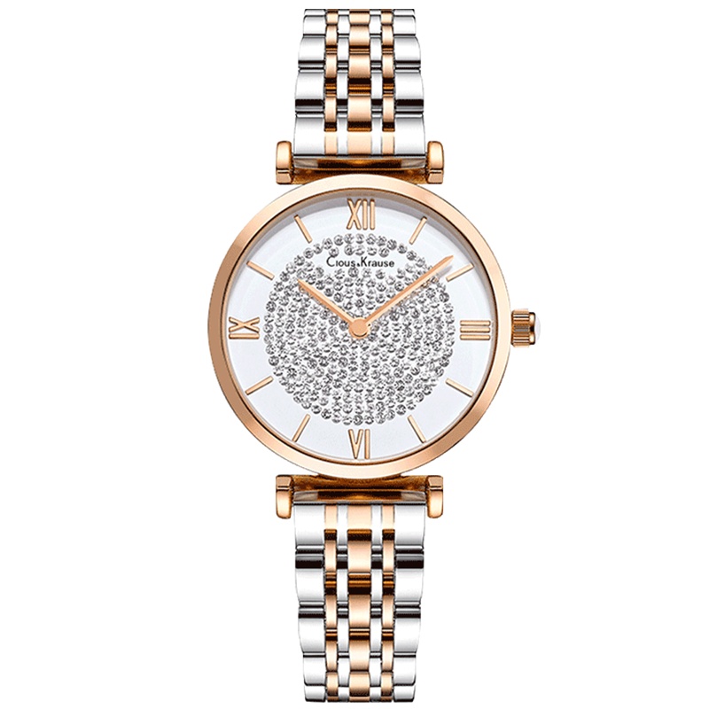 英国Clous Krause时尚满天星石英表女表 CKO18S011A