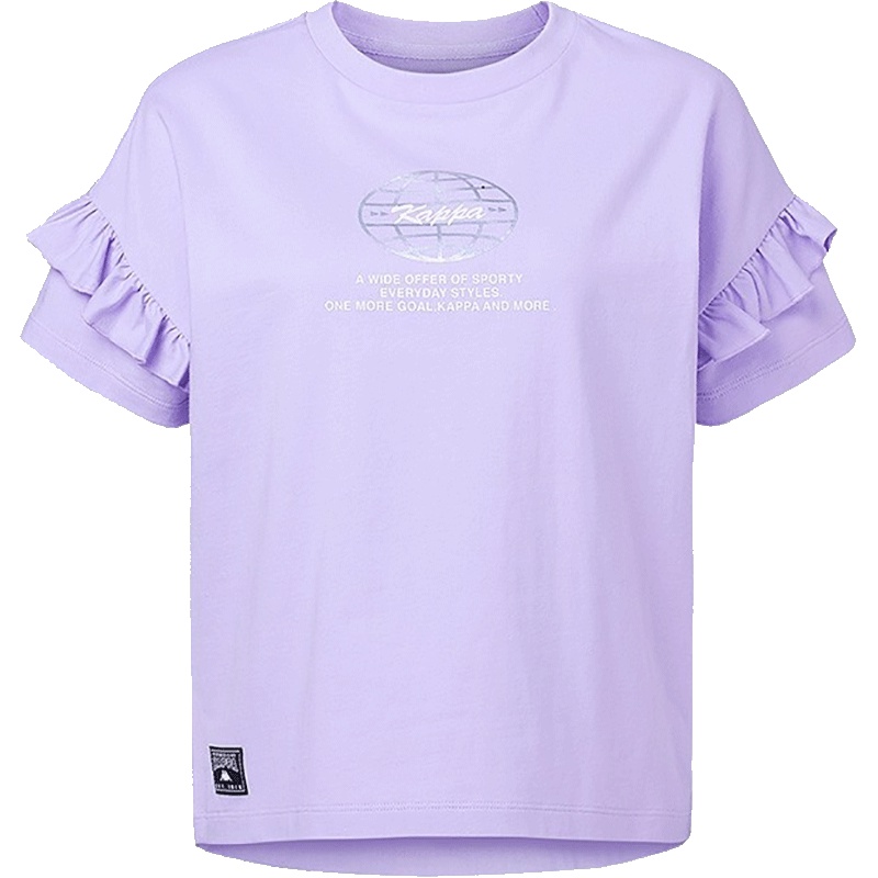 卡帕（Kappa）运动女款半袖运动短袖休闲T恤K0922TD71D