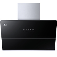 红日(RedSun)21立方大吸力抽油烟机家用一键爆炒智能触控挥手感应大屏自动开合一键自动清洁不锈钢机身一级能效