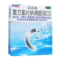 曼秀雷敦 乐敦清复方氯化钠滴眼液 13ml 眼干隐形眼镜眼睛疲劳 [有效期至2021年10月31日]