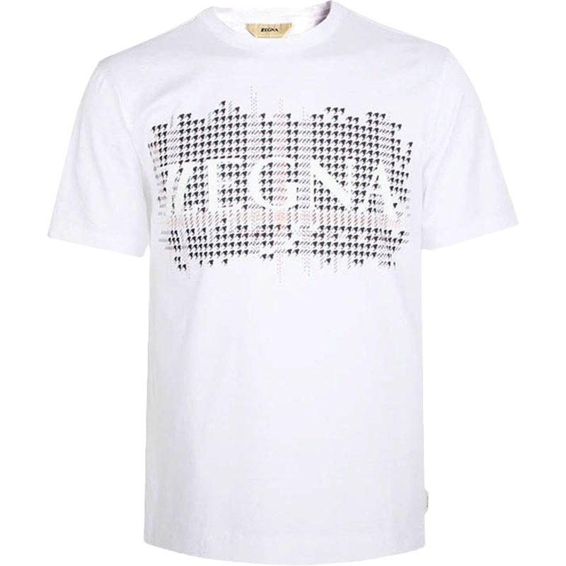 Z Zegna 杰尼亚 奢侈品 男士棉质圆领短袖T恤衫 VU372 ZZ630I