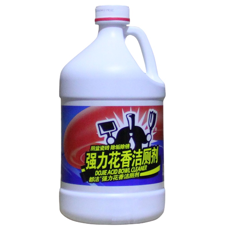 企购优品都洁 花香洁厕剂3.7公斤 大桶装洁厕灵 大桶洁厕剂 洁厕灵