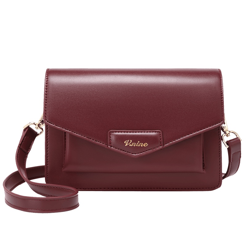 第九城（V.NINE） 单肩包女士包包新款百搭韩版小方包时尚休闲简约斜挎包女