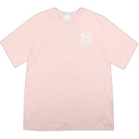 [直营]MLB POPCORN系列 NY短袖T恤 男女情侣款 OVERSIZED潮流休闲时尚T恤 31TSSJ931