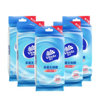 维达 成人去菌湿巾便携装 10片/包