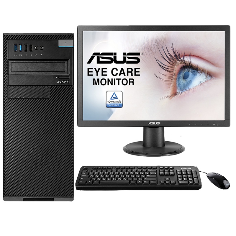 华硕(ASUS)商用台式电脑 D840MA 21.5英寸(I7 9700 8G 1T 2G独显 )